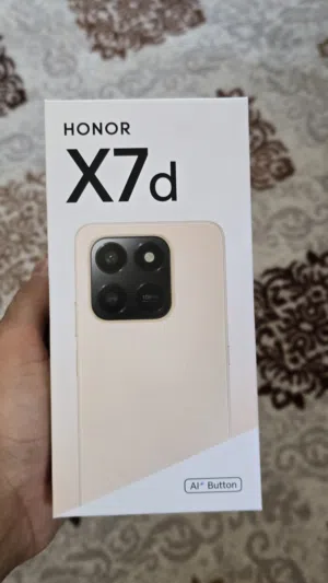 Honor X7D 256 giga مستعمل يومين