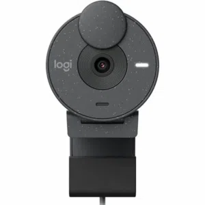 Logitech BRIO 300 Full HD 1080P Webcam كاميرا ويب Logitech Brio 300 Full HD 1080p مع ميكروفون - أسود
