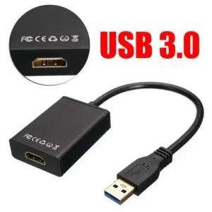 USB 3.0 TO HDMI AUDIO VIDEO ADAPTER CONVERTER CABLE