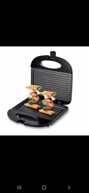 كابسة صاج كهربائية RAF  درجة اولى من شركة راف الالمانية RAF Sandwich Maker كابسة صاج وساندويش