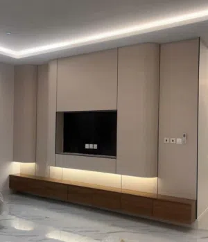 تركيب ديكورات الشيبورد وبديل الخشب شاشات و مداخل و تلبيس حوائط تصميمات حديثة للمنازل