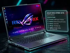 ASUS / Ryzen 9 9955hx / RTX 5070 / Ram 32G / SSD 1TB / Screen 240Hz