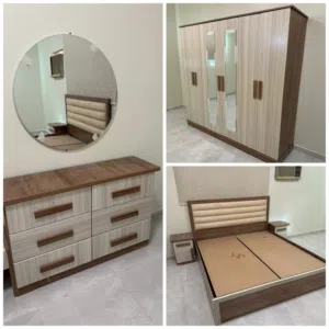 غرف نوم نفرين جديده وجاهزه للتركيب