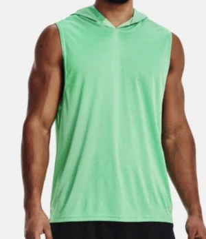 • تيشيرت بغطاء رأس Under Armour أخضر – جديد