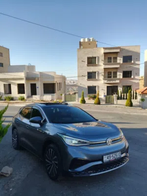 Volkswagen ID.4 2022 وكالة فحص 7 جيد Full Option حالة ممتازة