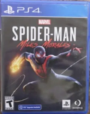 Spiderman miles morales ps4(open box)