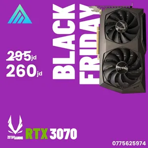 كرت شاشة ZOTAC rtx 3070 وتجميعة gaming 3070