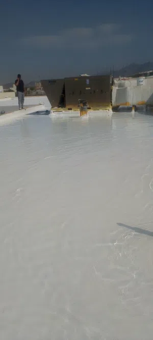 لتنفيذ جميع انواع العوازل المائيه والحراريه بجميع انواعها