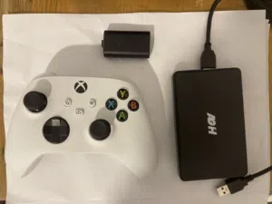 ذراع اكس بوكس + هارديسك 1TB +بتارية اكس بوكس الاصلية