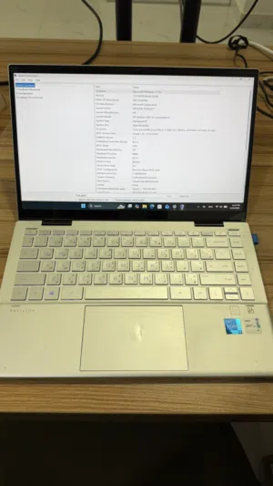 للبيع HP Pavilion x360 Convertible 14 كور i5 الجيل 11 شاشة لمس نظيف جدا ومريح وسلس