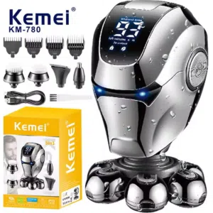 ماكينة الحلاقة الذكية Kemei KM-780 5 في 1