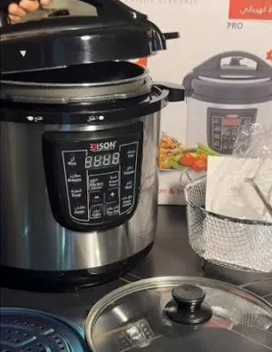 قدر ضغط كهربائي إديسون 6 لتر