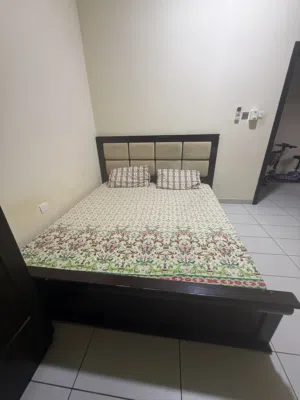 Double bed with Mattress OMR 25