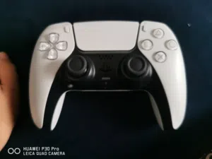 white color duel sense wireless controller