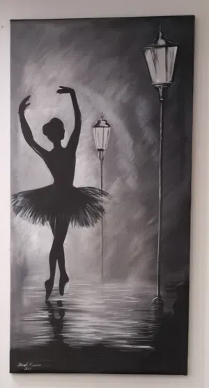 لوحات فنيه رسم يدوي