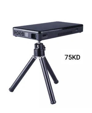 بروجكتر شحن 4K جديد SMART +WIFI +YOUTUBE +NETFLIX يشبك علي النت والموبايل بحجم الموبايل بسعر التصفيه
