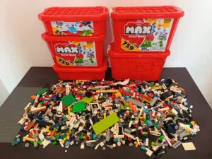 ZURU MAX Build More – 4 Boxes + 3000+ Bricks! LEGO Compatible