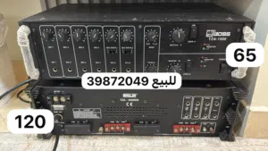 يوجد مضخمات صوت مستعمل وجديد