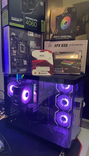 GAMING PC كمبيوتر العاب I5 14400F RTX4060 RAM 32GB