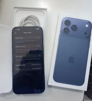 iphone 17 pro max 256 gb 6 month old