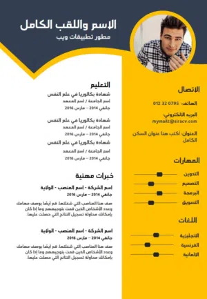 نصمم لك سيرة ذاتية ممتازة و احترافي cv cv