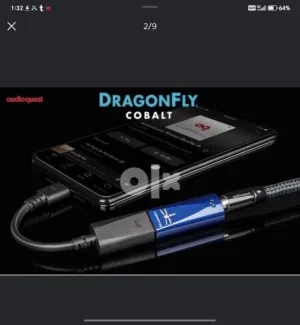 AudioQuest Dragonfly Cobalt USB Digital-to-Analog Converter