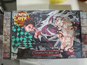 Demon Slayer kimrtsu no yaiba complete box set official قاتل الشياطين الأصلية مانجا أصلية