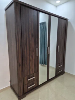 wardrobe  bed and  mattress