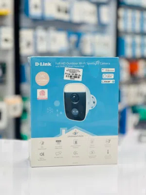 D-Link Outdoor wifi Spotlight Camera - New