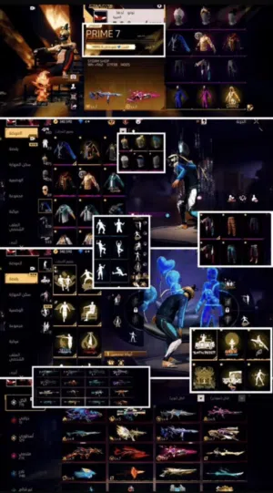 Free Fire Accounts and Characters for Sale in Amman