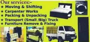 House, office, flat, villa, and room shifting transport services are available