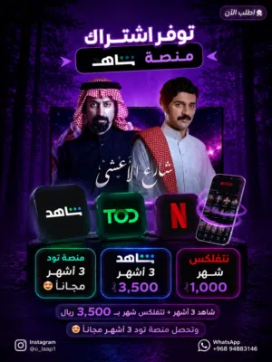 Netflix Accounts and Characters for Sale in Al Batinah
