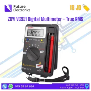ZOYI VC921 Digital Multimeter – 4000 Count, True RMS (Mini Size)