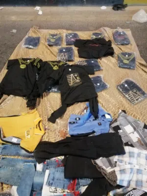 ملابس مشكله نضيفه جدآ تراكات اكو جديد ولا يه من 5 سنوات ال 12 سنه بنطلونات ولادي هواي ابيع شلع