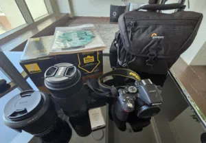 Nikon D5300 with two Lens (Nikon+Sigma) like New with box for Sale