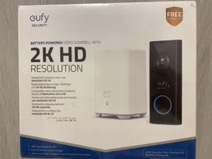 Eufy 2k hd battery powered video doorbell
