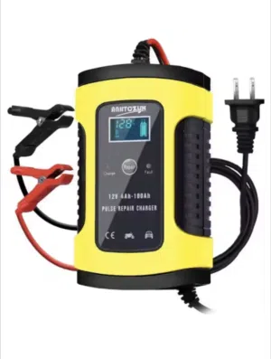 شاحن ومصلح بطاريات السيارات والدرجات الذكي 12V/24V - جديد بالكرتون