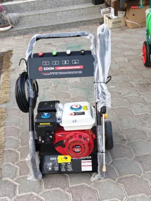 ماطور غسيل سيارات بترول مكينة رش اشجار بنزين 6.5 حصان مغسلة مركبات متنقلة Gasoline car wash pump