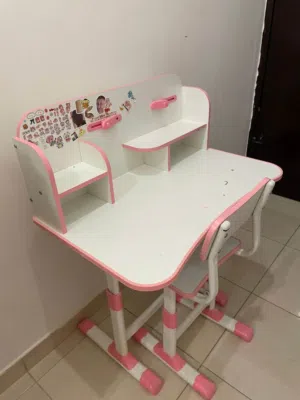 Kids Study Table & Chair – Adjustable (8–12 Yrs)