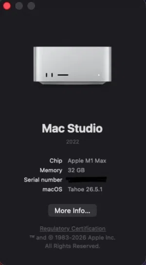 Mac studio m1 max
