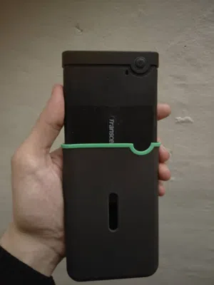 هارد خارجي Transcend 1TB - شبه جديد! نظيف جدا ما اشتغل الا حدود 14 يوم transcend HDD 1T