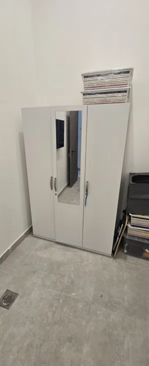 White 3 Door Wardrobe
