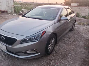 هونداي سوناتا 2015 وارد امريكي بصره تحويل ثاني يوم السنويه ل28 ضررها جاملغ امامي بدون دواخل طخه بالد