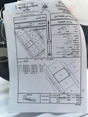 Residential Land for Sale in Al Dhahirah Ibri