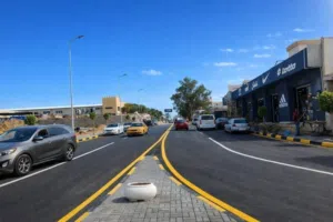 1050متر بدايه المشتل مقابل أرض الادغال الواجه 30متر أرض لسكن أو الاستتمار