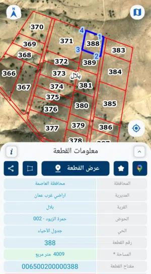 Mixed Use Land for Sale in Amman Bilal