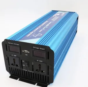 انفيرتر موجة نقية ( 24v- DC( 3000w - AC 220V واط للمهام الثقيلة - محول أو مولد كهربائي