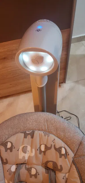 هزازة جوي Joie Serina Swivel Swing Seat - Nature's Alphabet Joie Serina Swivel Swing Seat - Nature's