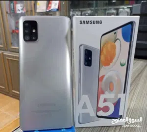 Samsang A51 كامل اغراضو والكرتونه  128g 16ram