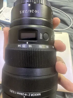 عدسة NIKON Z 14-24MM F/2.8 S أخت الجديدة